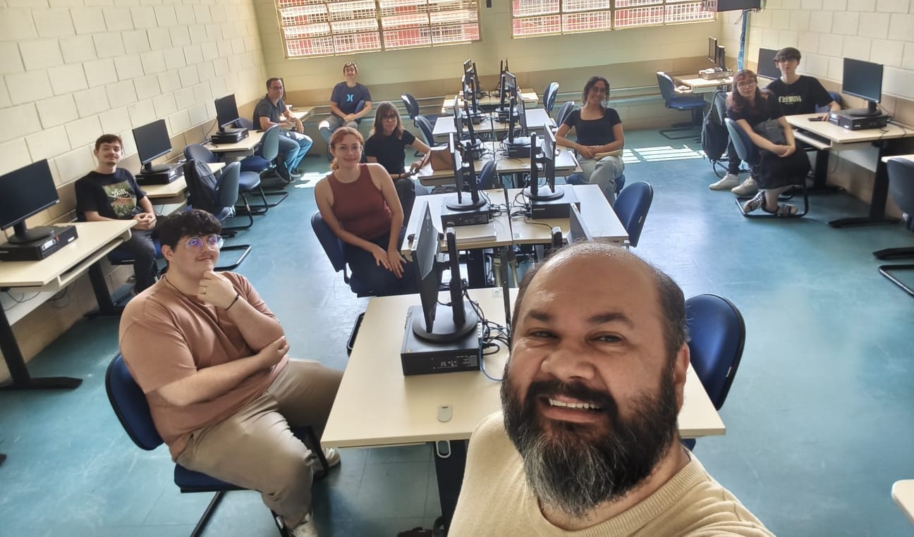Ilustração representando a equipe do Projeto Talento Tech